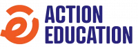 logotype avec écrit action education